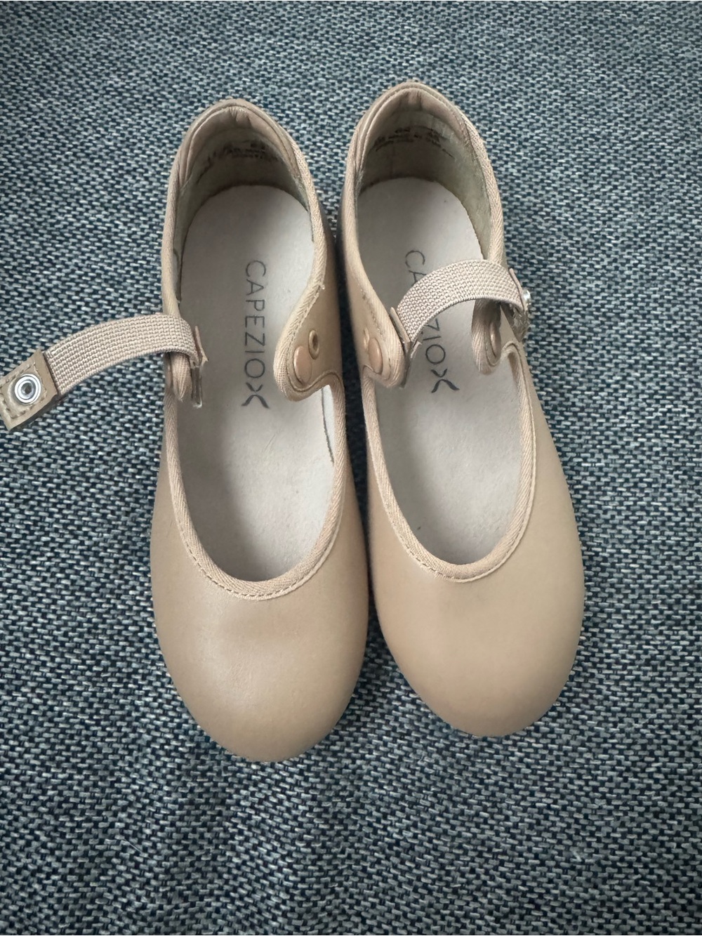 Capezio Kids Tan Tap Shoes